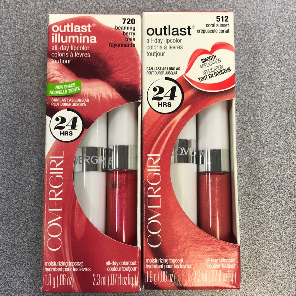 Covergirl outlast lip color